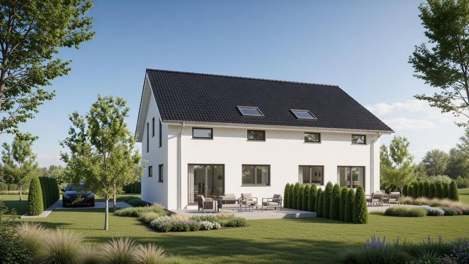 Thumbnail-Bezugsfertige Neubau-DHH in Weinstadt inkl. Grundstück *prov.frei