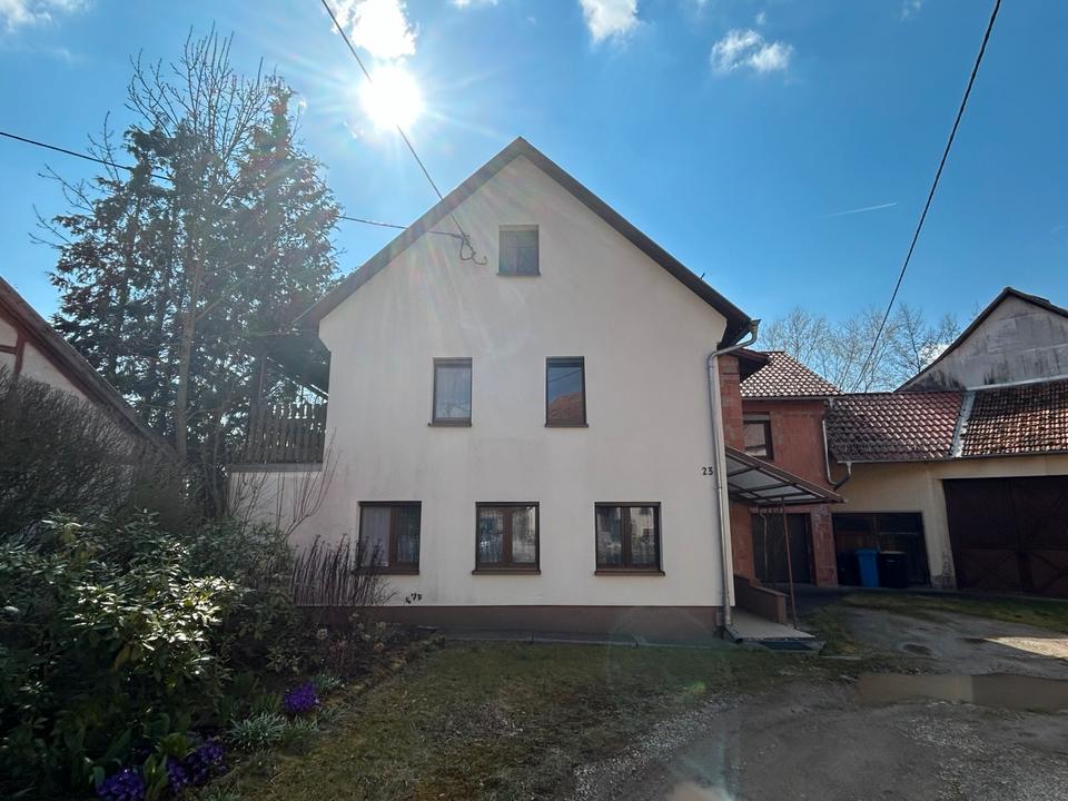 Thumbnail-Einfamilienhaus mit Anbau und Scheune in 98630 Römhild Hindfeld