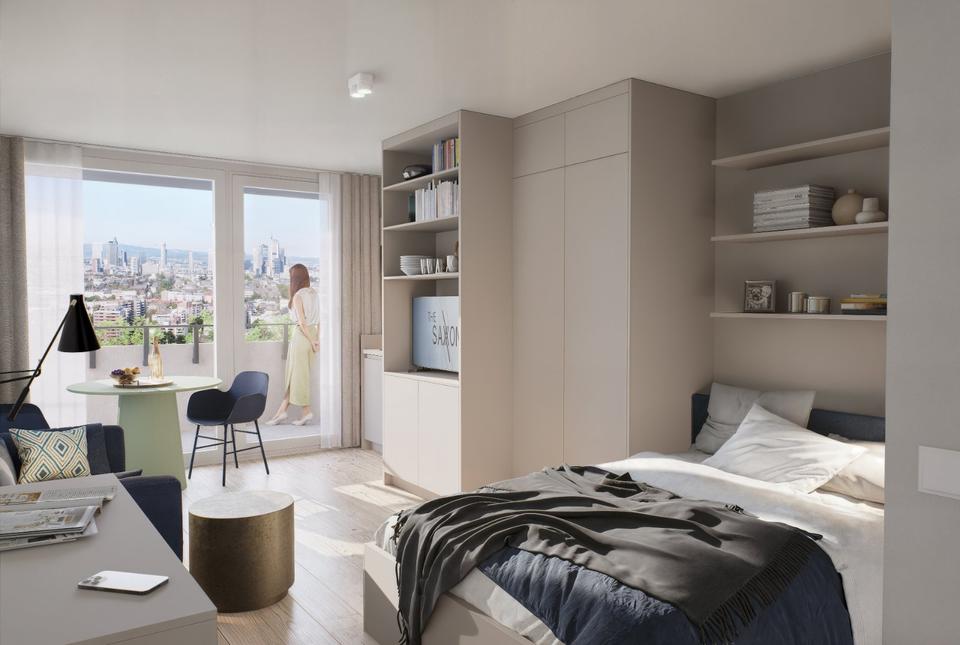 Thumbnail-THE SAXXON: The Urban Studio 20% Early Bird Discount for 6 months: € 1.029 warm rent*