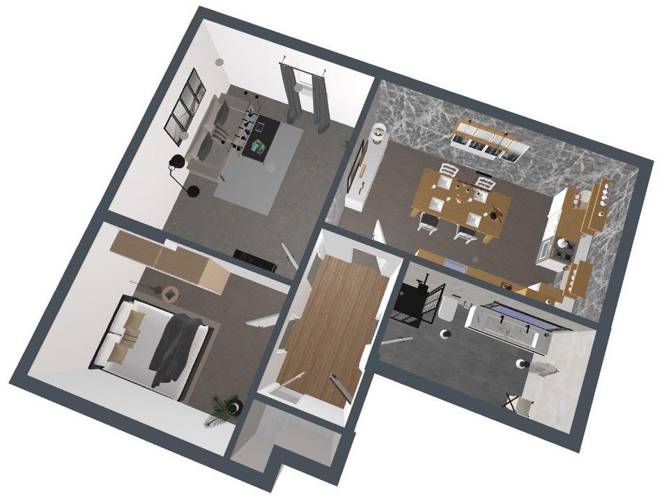 Thumbnail-64m² Dachgeschosswohnung im Kloster Marienthal