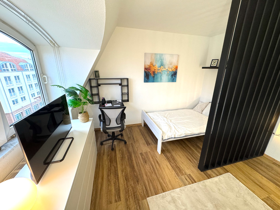 Thumbnail-Voll möblierte 1-Zimmer-Wohnung Dresden | Einbauküche | Erstbezug