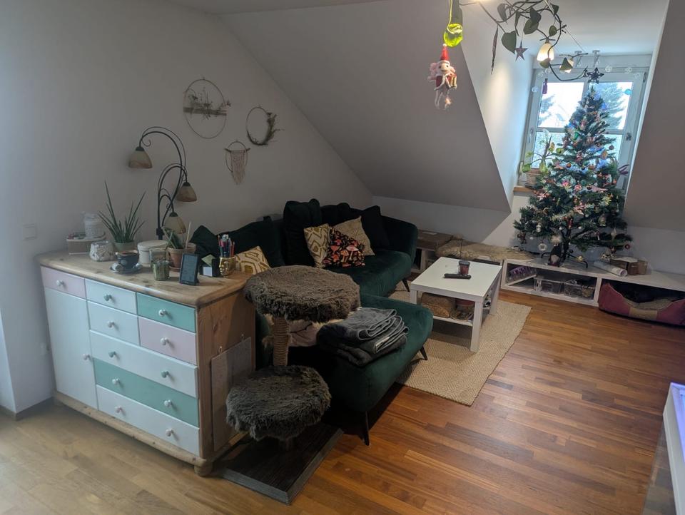 Thumbnail-Helle 1,5 Zimmer DG Wohnung in Petershausen zur Zwischenmiete