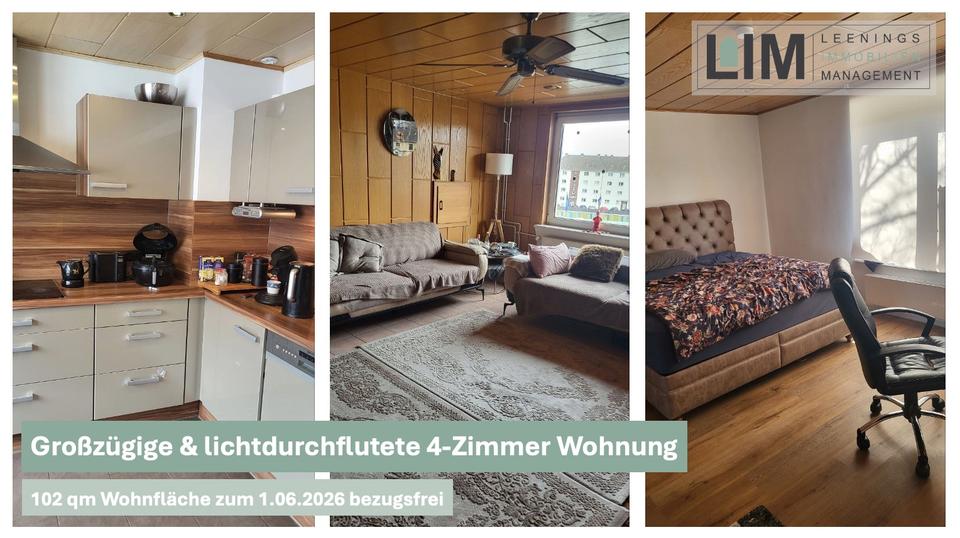 Thumbnail-Großzügige und lichtdurchflutete 4-Zimmer Wohnung