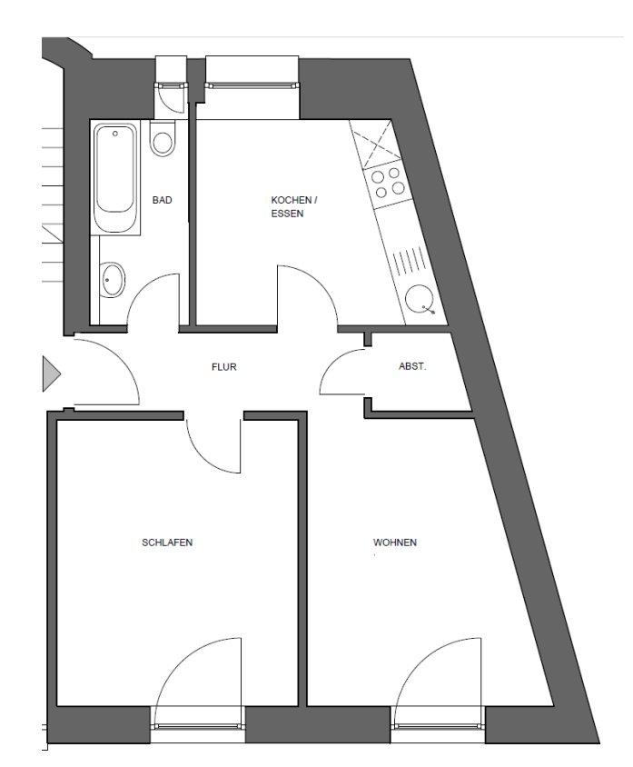 Thumbnail-48m2 Wohnung im EG - EINZUG AM 01.06.2026!