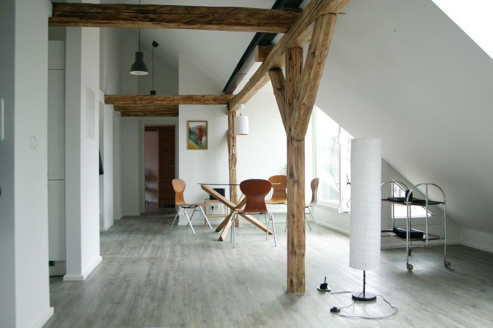 Thumbnail-Lichtdurchflutetes Penthouse mit Holzbalken in Braunschweig-Ägidienstraße