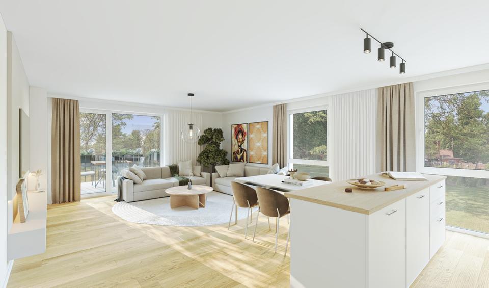 Thumbnail-Modern leben im EE 40 Haus – Neubau 4-Zimmer Wohnung mit Stil, Ko