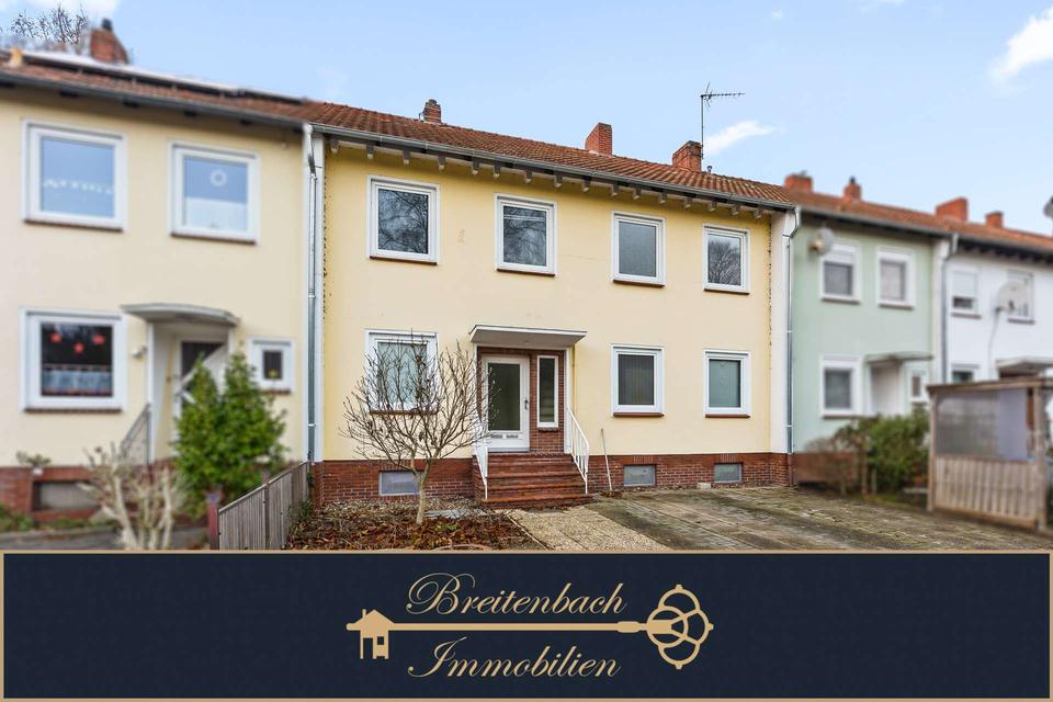 Thumbnail-Gemütliche 3 Zimmer Erdgeschosswohnung mit Balkon und Gartenmitbenutzung