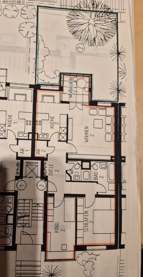Thumbnail-RESERVIERT, ideale Anbindung A8, 3 ZKB (renovierungsbedürftig)