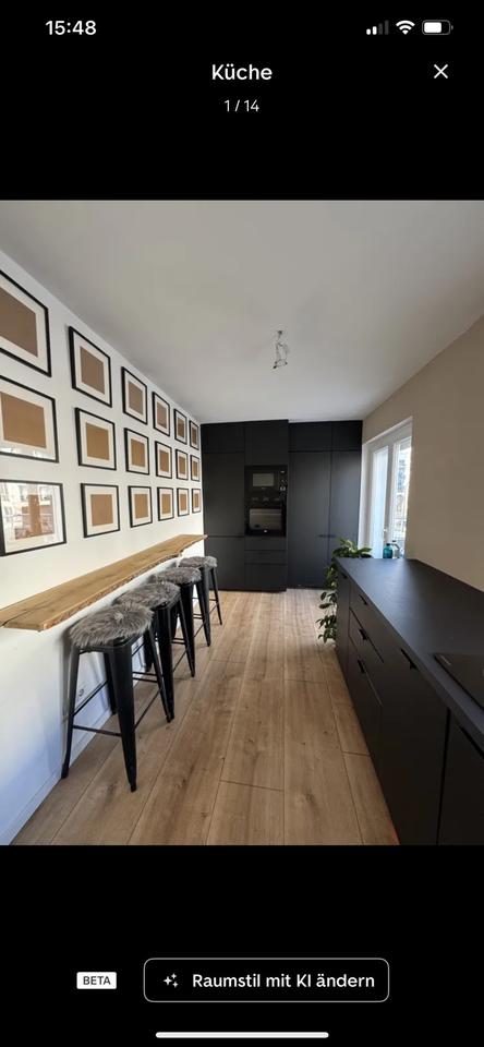 Thumbnail-Hochwertige 3-ZKB nahe EZB & Main – möbliert, 2 Balkone