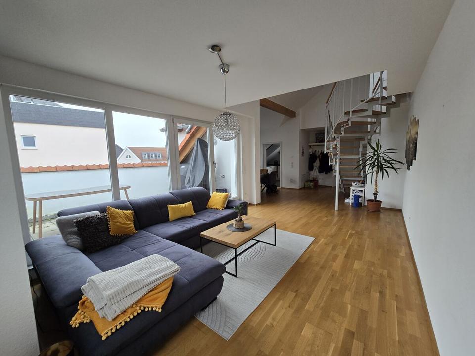 Thumbnail-Moderne Maisonettewohnung mit Dachterrasse in Obertshausen-Hausen