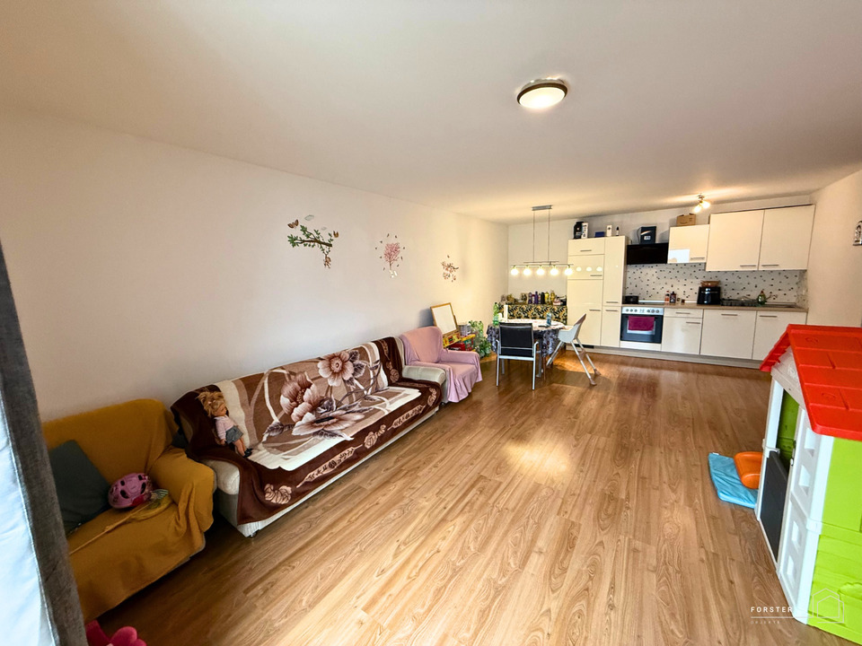 Thumbnail-2-Zimmer-Wohnung mit Einbauküche & sonniger Terrasse