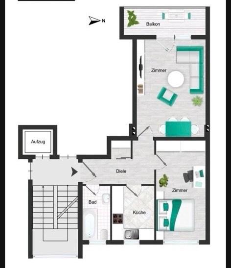 Thumbnail-Neu sanierte Wohnung nähe Berliner Ring