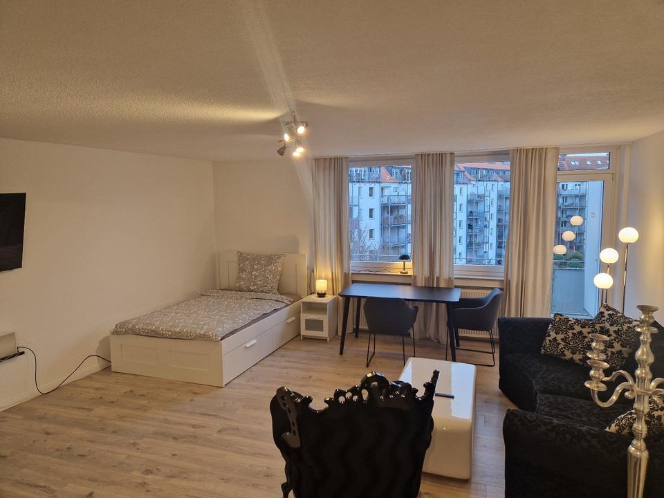 Thumbnail-Ruhig gelegenes möbliertes Studio - Apartment