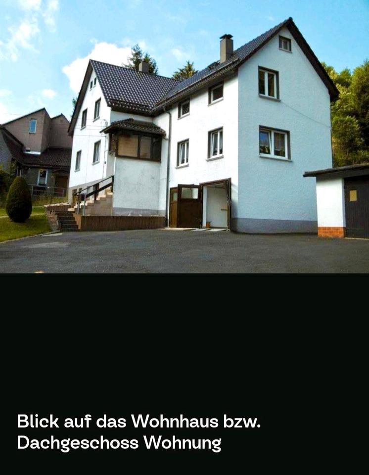 Thumbnail-4 Zimmer Dachgeschoss Wohnung in Katzhütte mit Garten und Garage