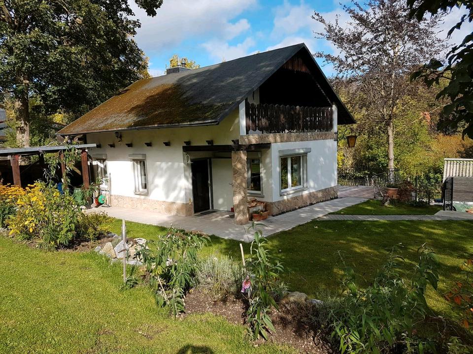Thumbnail-Ferienhaus Harz Hund bei Wernigerode gr. Garten