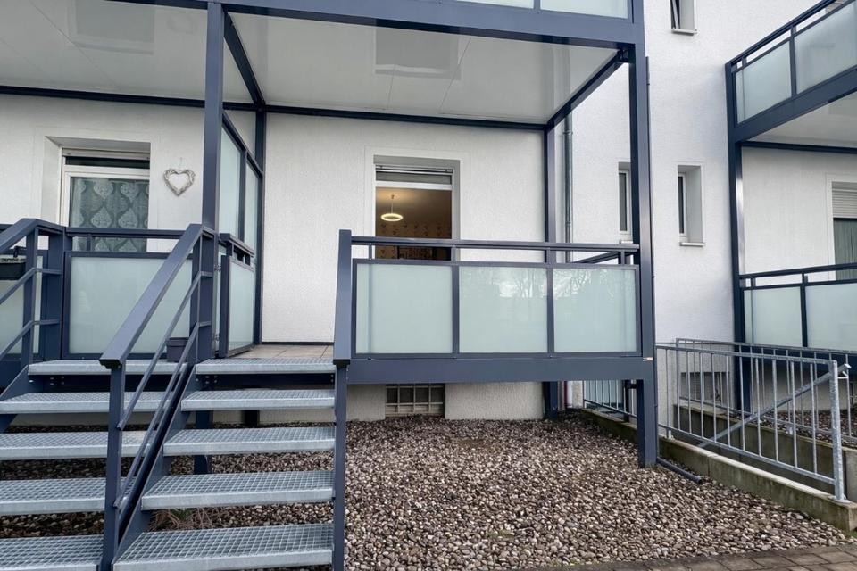 Thumbnail-Erdgeschosswohnung mit großem Sonnenbalkon in ruhiger Lage ab sofort zu vemieten
