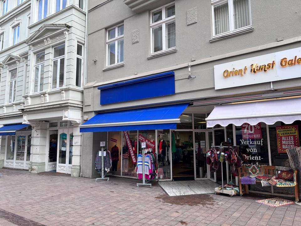 Thumbnail-Großzügige Ladenfläche in der Flensburger Fußgängerzone