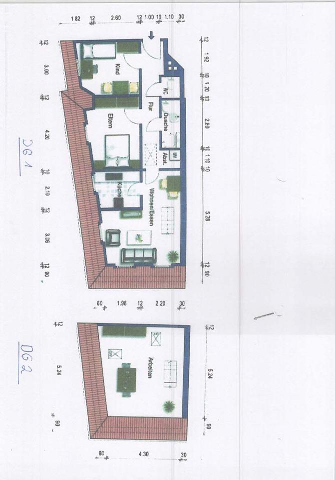 Thumbnail-3-Zi-DG-Wohnung , ATTENDORN-Zentrum, 67qm zu vermieten