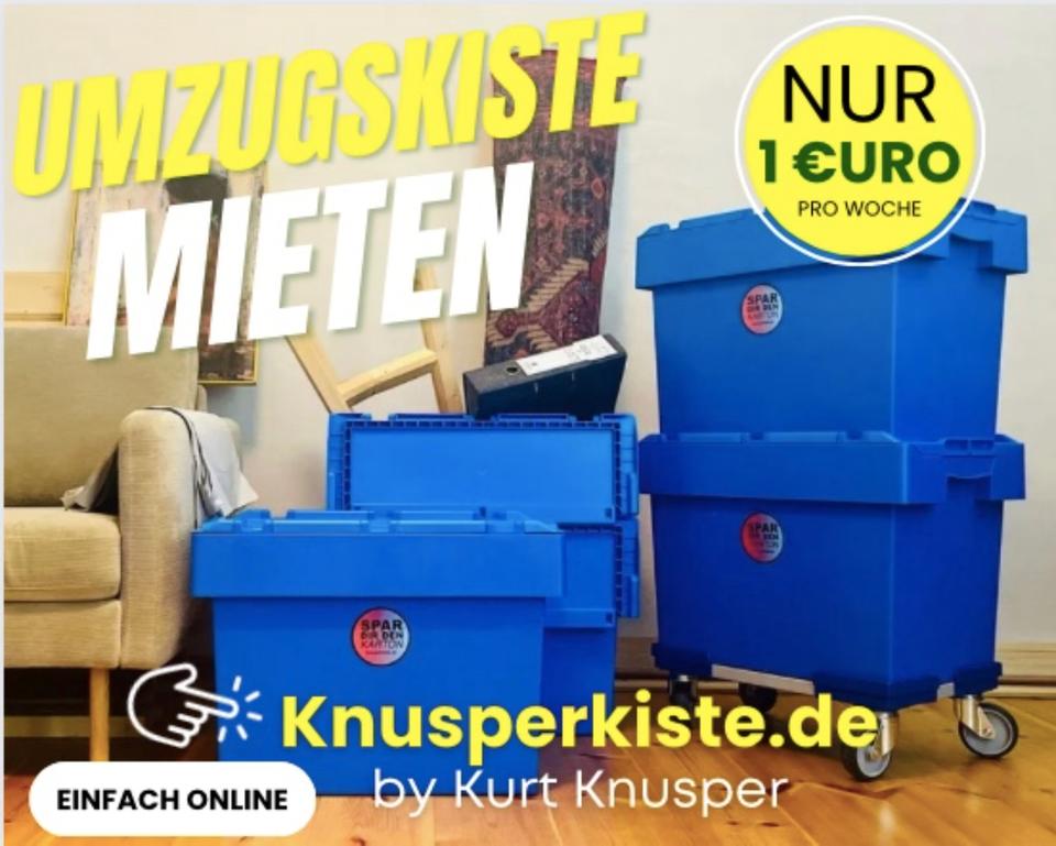 Thumbnail-Umzugskisten nur 1,-€ pro Woche. Spar Dir den Karton!