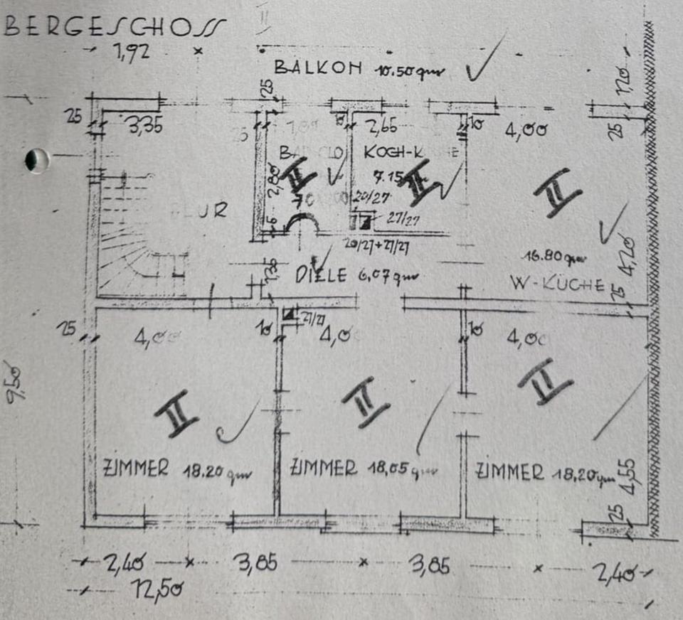 Thumbnail-4-Zimmer-Wohnung mit Gartenanteil in Ludwigshafen-Mundenheim