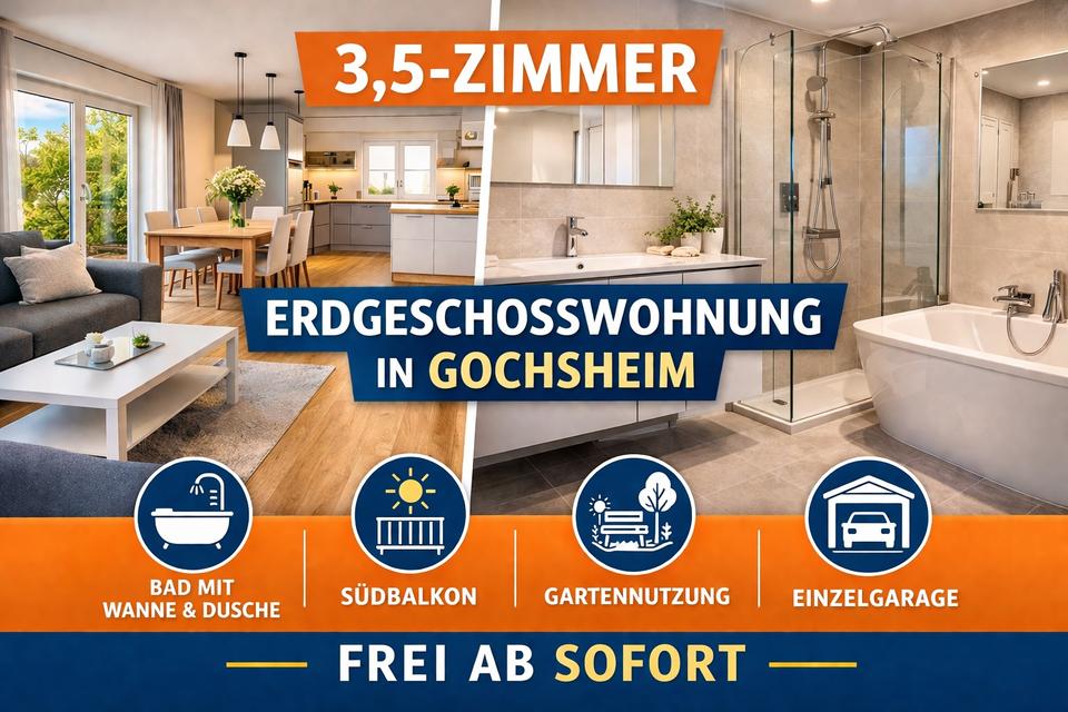 Thumbnail-3,5-Zimmer-Wohnung in Gochsheim