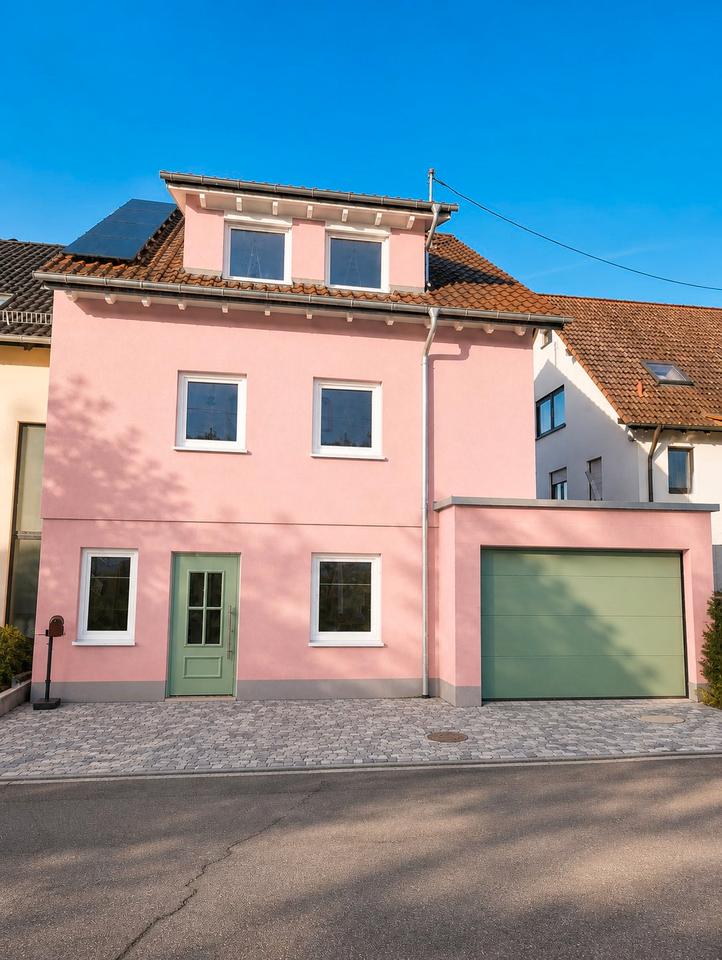 Thumbnail-Stilvolle Neubau-Doppelhaushälfte mit Garten, PV-Anlage & Küche