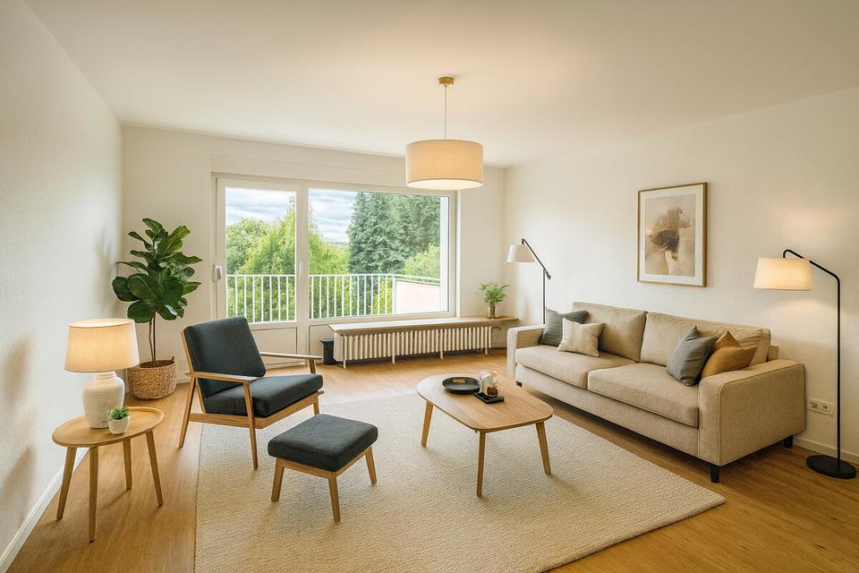 Thumbnail-Frisch renovierte Wohnung mit Balkon und Garage - schnell sein!