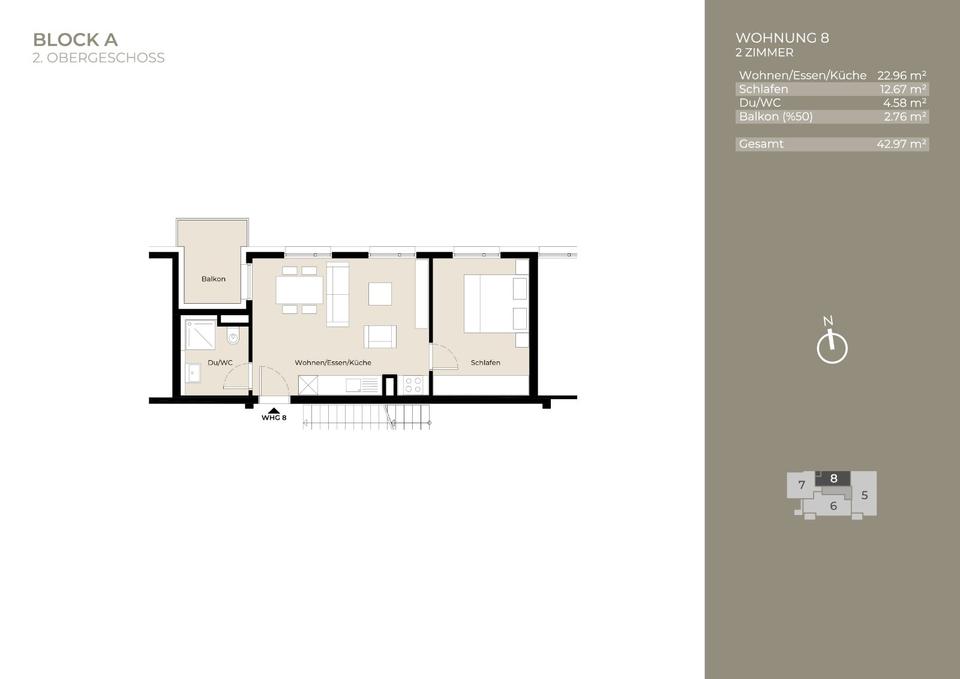Thumbnail-2- Zimmer Wohnung Neubau Erstbezug