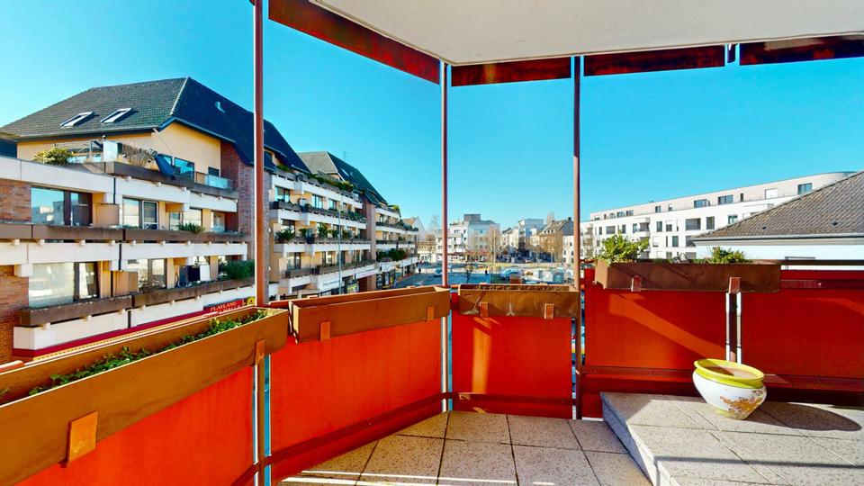 Thumbnail-Zentrales Wohnen in Moers – großzügige Etagenwohnung mit Balkon und Tiefgaragenstellplatz