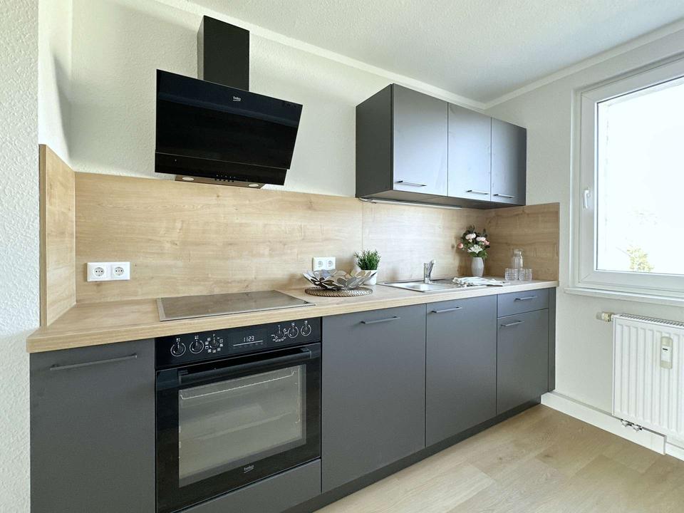 Thumbnail-Erstbezug nach Sanierung – Moderne 3-Zimmer-Wohnung mit Südbalkon und Einbauküche