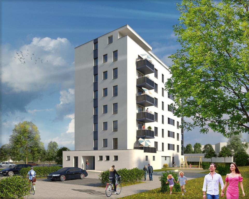 Thumbnail-Moderne 2,5-Zimmer-Wohnung mit Balkon in Cottbus