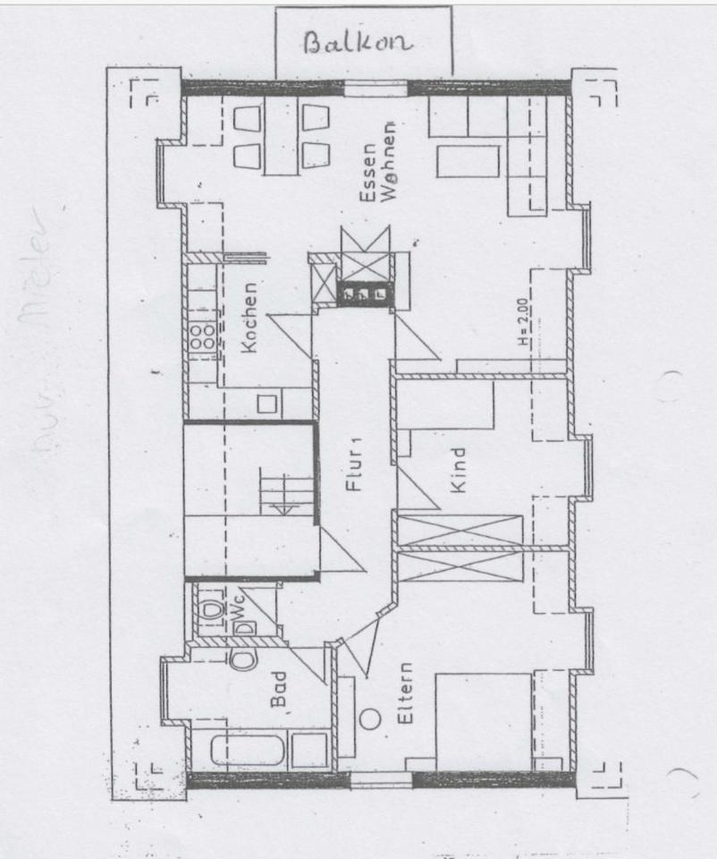 Thumbnail-Dachgeschosswohnung in der schönsten Straße Neuburgs