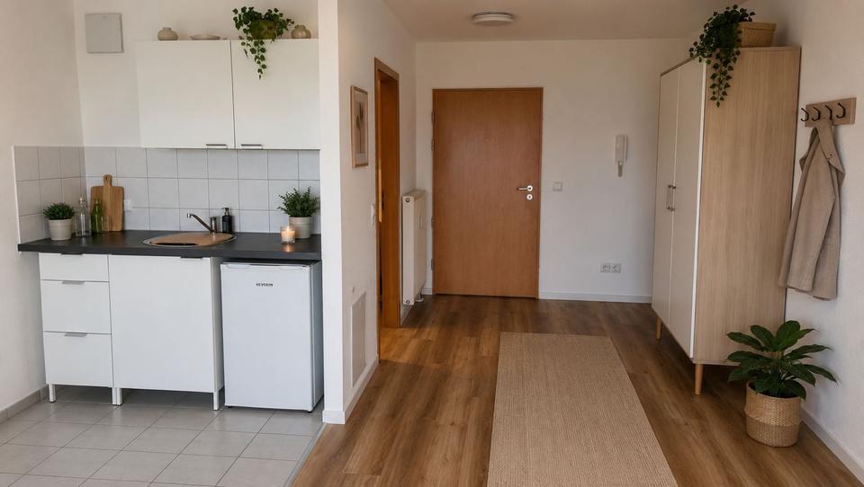 Thumbnail-Möblierte 1 Zimmer Wohnung auf Zeit für 1-2 Personen