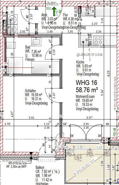 Thumbnail-Mit WBS! Moderne 2-Zimmer Wohnung in Flensburg