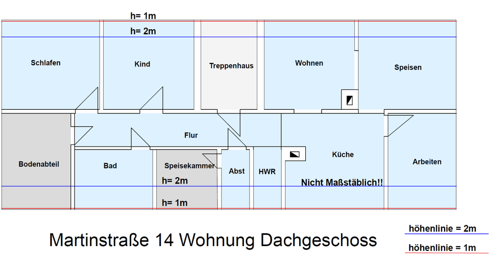 Thumbnail-Geräumige Helle Dachgeschosswohnung in 37170 Uslar