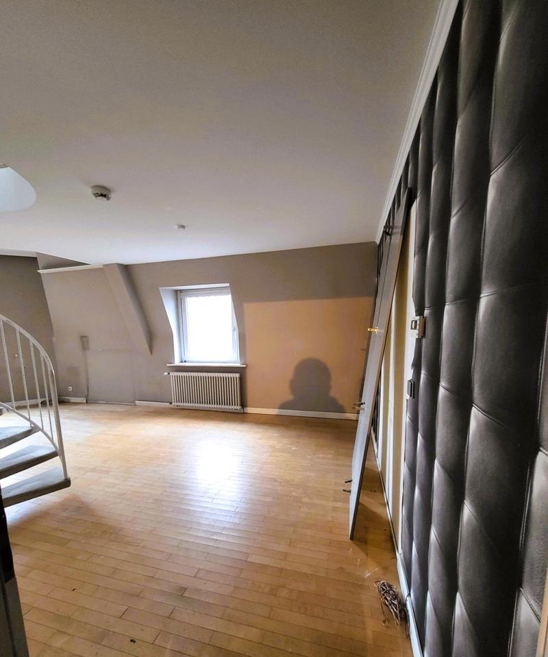 Thumbnail-Maisonette-DG mit Dachterrasse & Skylineblick – renovierungsbedür