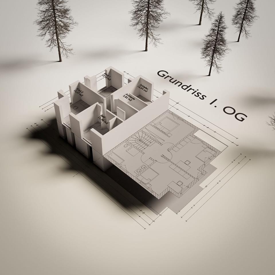 Thumbnail-Moderne Doppelhaushälfte in Schwarzenfeld – Neubau (ca 194 m² WF)