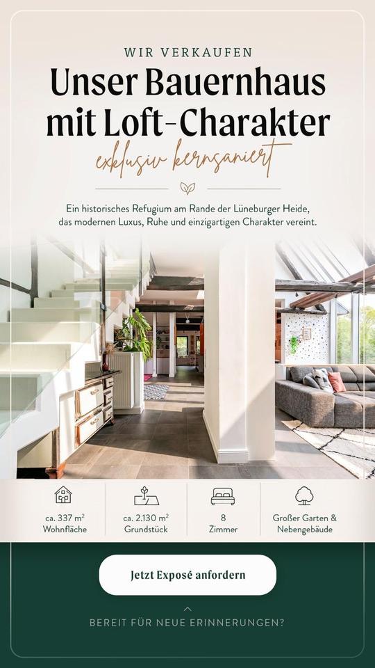 Thumbnail-Raus aufs Land: Exklusives Loft-Bauernhaus