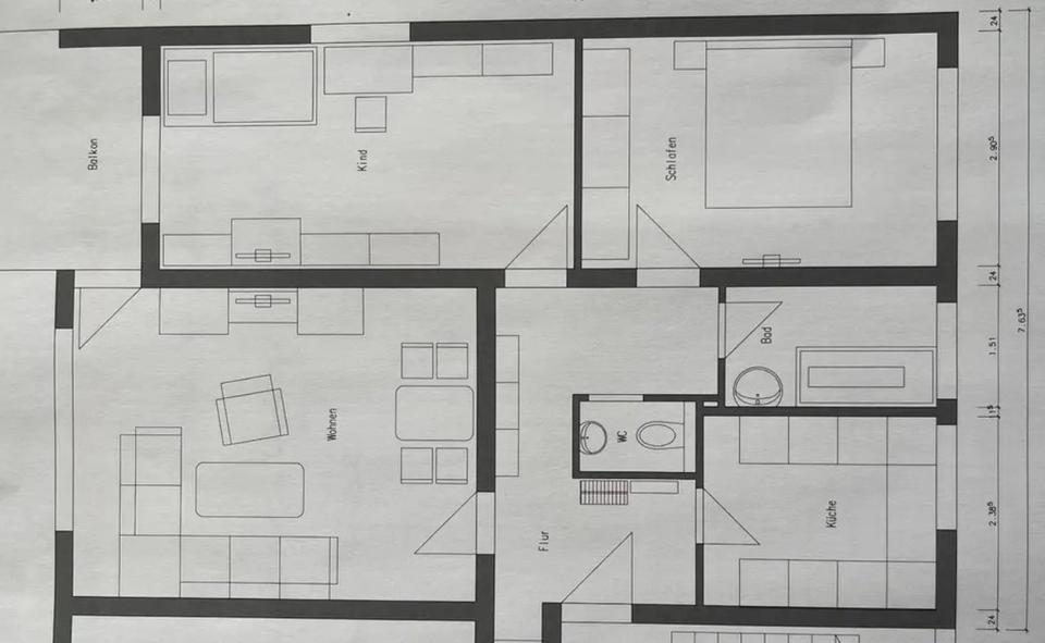 Thumbnail-3 Zimmerwohnung in 73230 KirchheimTeck