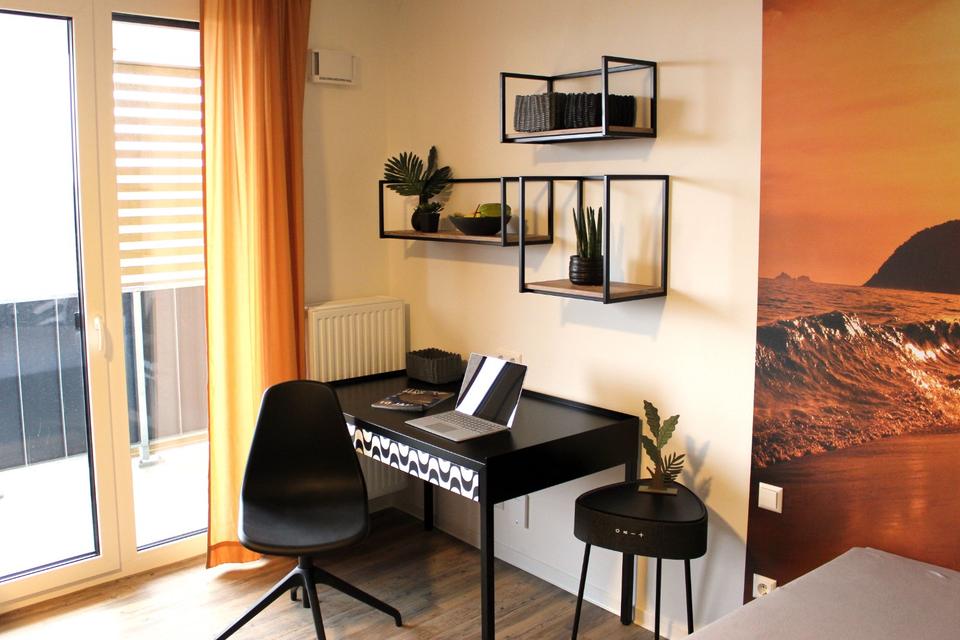 Thumbnail-Möblierte Wohnung - Typ: Komfort L mit Balkon - NUR für 1 Person!