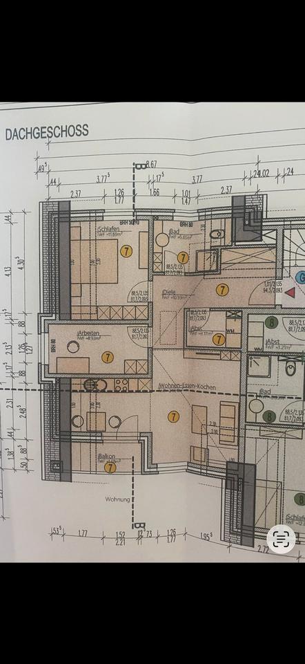Thumbnail-Neubauwohnung Dachgeschoss KFW 40 QNG-Plus