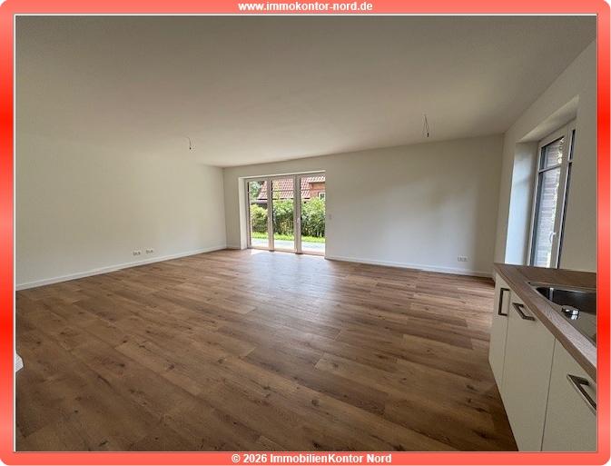 Thumbnail-stilvoller NEUBAU im EG mit Terrasse, EBK, Carport + Keller