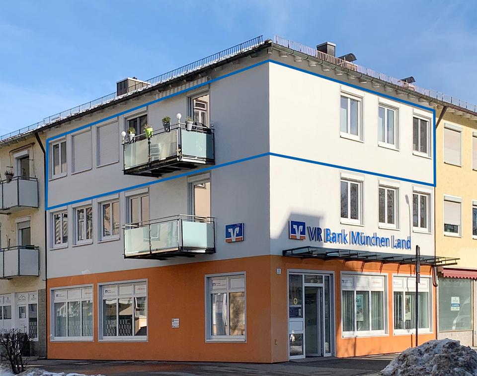 Thumbnail-Helle, geräumige 3-Zimmerwohnung im 2.OG in Geretsried-Süd