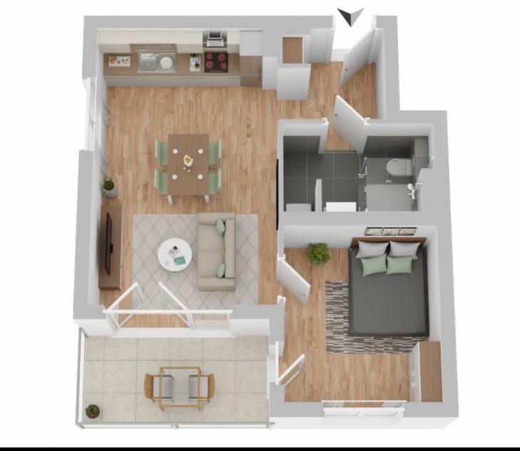 Thumbnail-2-Zimmer-Wohnung Erstbezug Hövelhof Zentrum