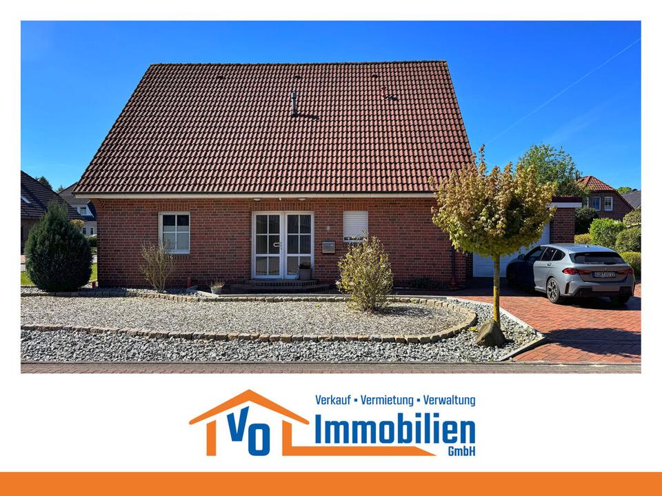 Thumbnail-Einfamilienhaus mit Einbauküche, Garten und Garage in begehrter Lage von der Blumenstadt Wiesmoor