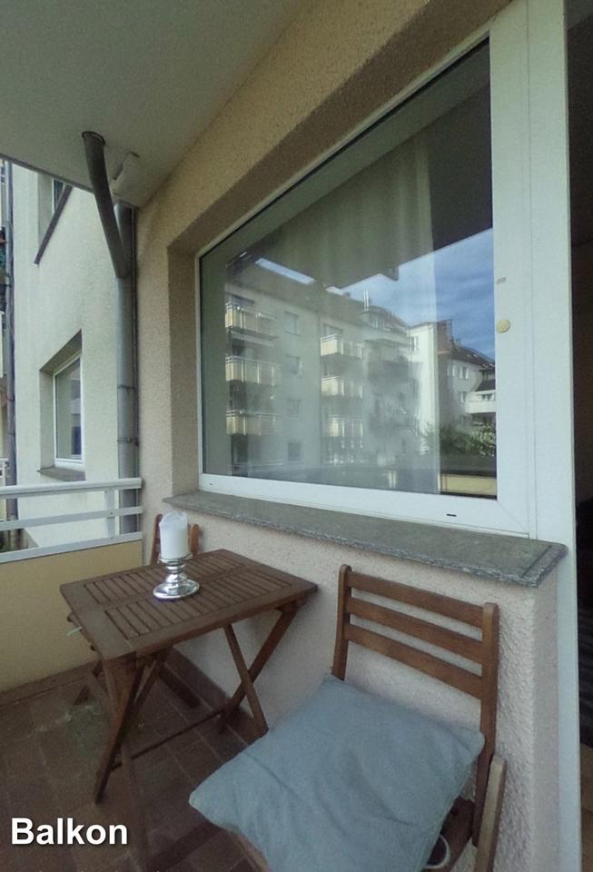 Thumbnail-2-Zimmer-Wohnung + Balkon - voll möbliert - Köln Mülheim-Gremberg