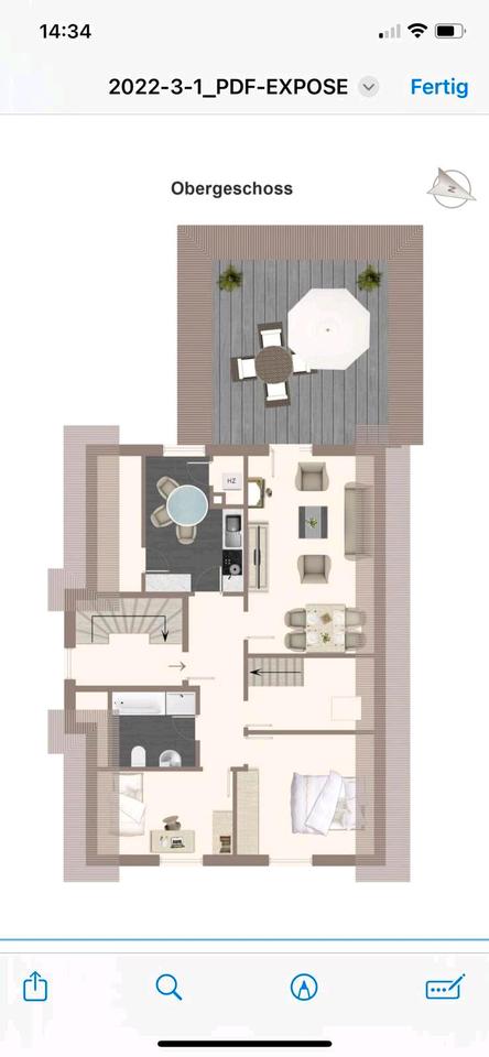 Thumbnail-Schöne 4-Zimmer-Wohnung in Essen (Oldenburg) zu vermieten