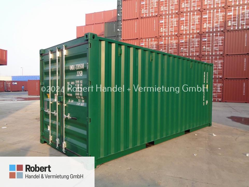 Thumbnail-NEU 20 Fuß Lagercontainer, Seecontainer, Container; Baucontainer, Materialcontainer