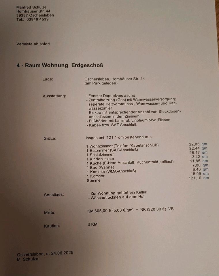 Thumbnail-4 Zimmer Raum Wohnung Erdgeschoß