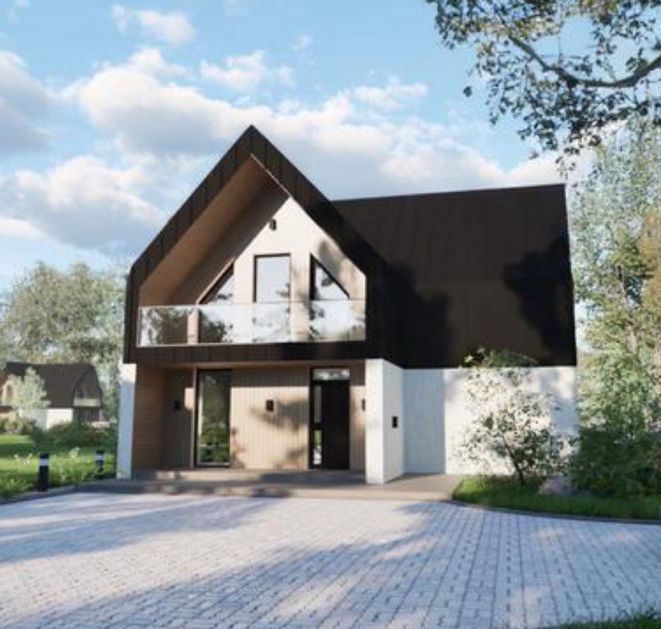 Thumbnail-Bau eines Holzständerhauses